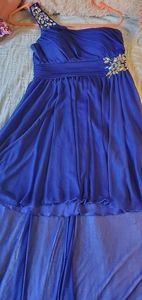 Royal blue  Homecoming dress